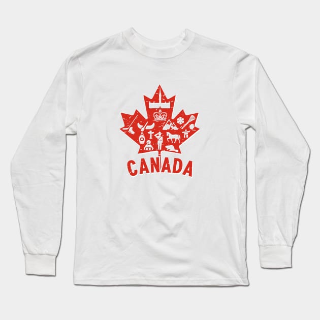 canada culture Long Sleeve T-Shirt by killzilla